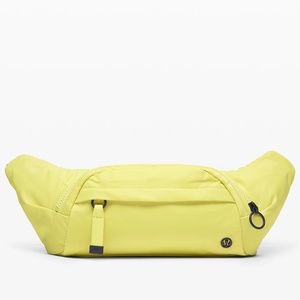Lululemon On The Beat Belt Bag 4.5L in Lemon Vibe